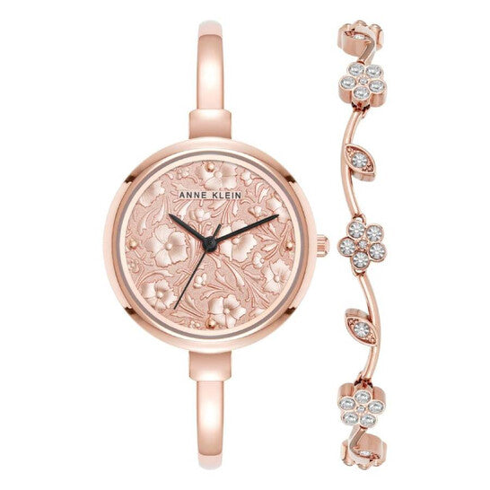 Anne Klein Rose Gold Women’s Watch Set