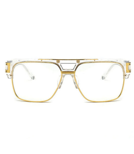 Clear Top Bar Fashion Glasses