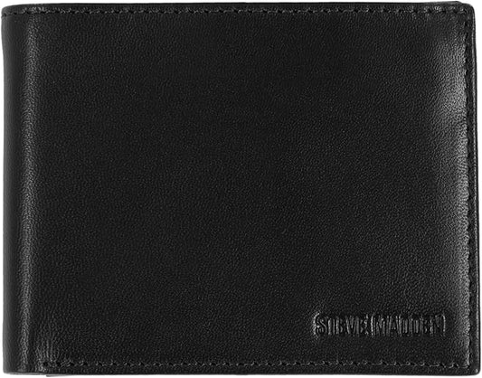 Steve Madden Men's Slim RFID Bifold Wallet
