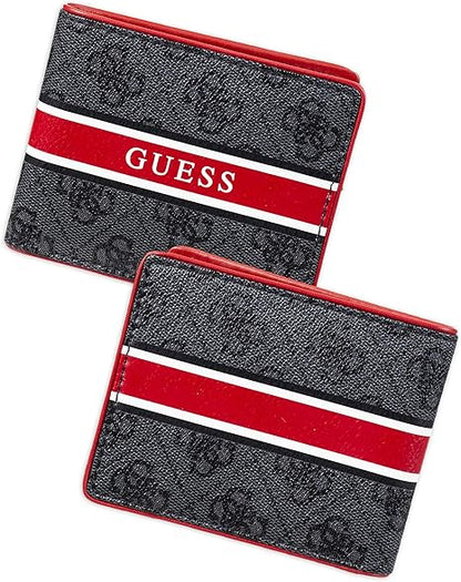 Guess Men's RFID Leather Bifold Wallet