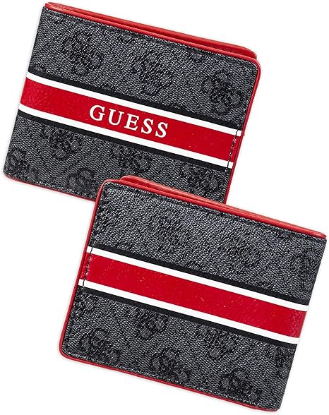 Guess Men's RFID Leather Bifold Wallet