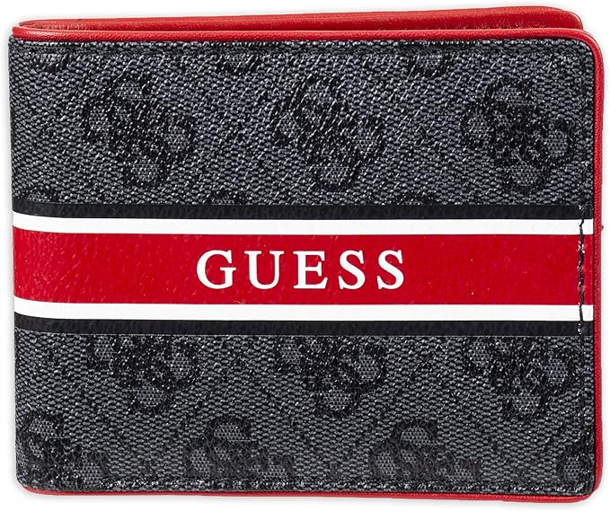Guess Men's RFID Leather Bifold Wallet