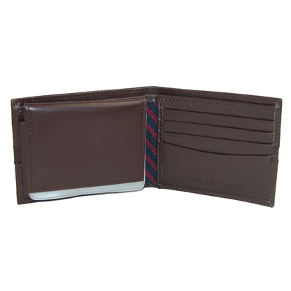 Brown Tommy Hilfiger Men's Ranger Bifold Wallet