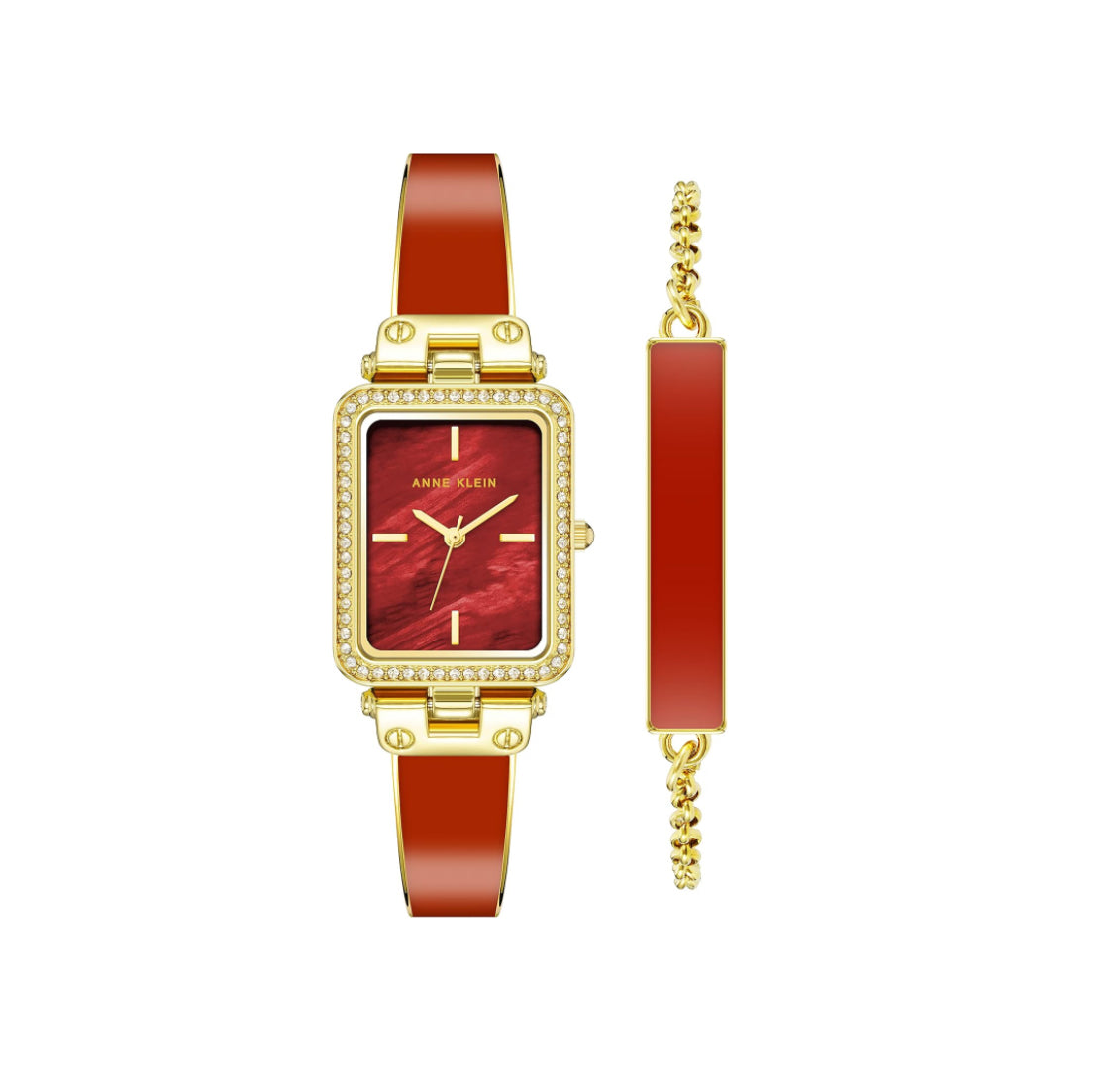 Anne Klein Rust Women’s Watch Set