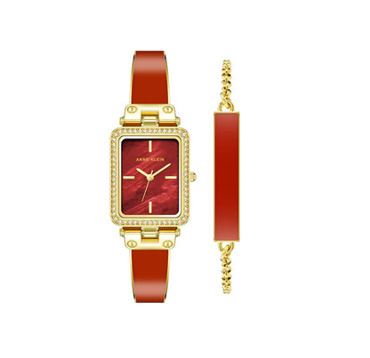 Anne Klein Rust Women’s Watch Set