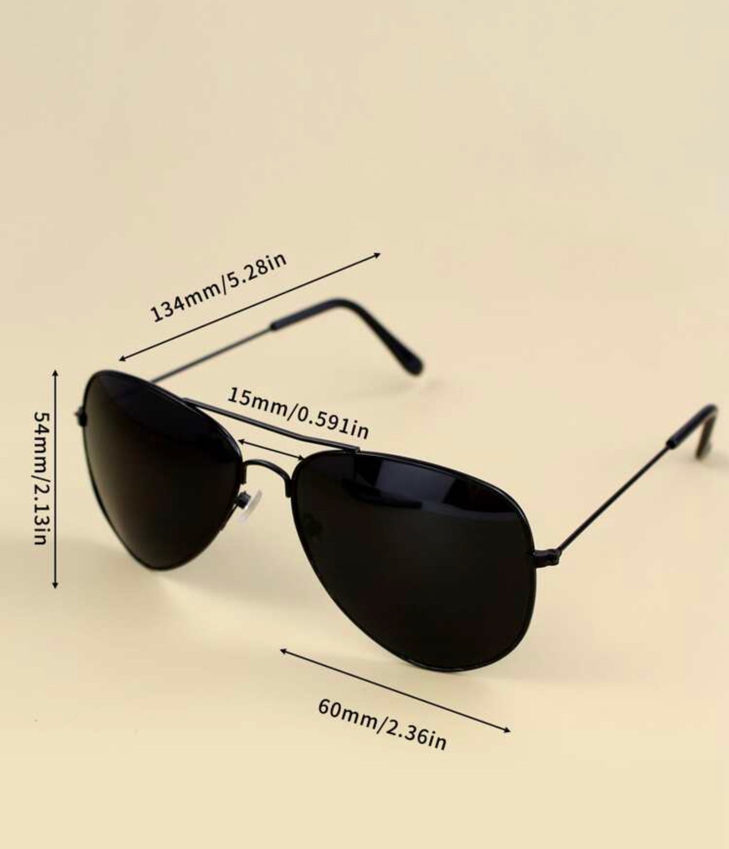 Minimalist Aviator Sunglasses