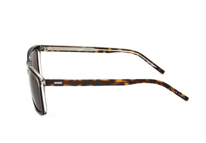Hugo Boss Brown Rectangular Sunglasses