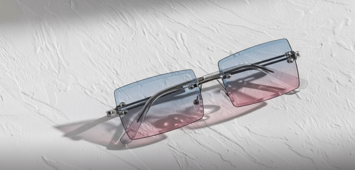 Pink/Blue Sunglasses