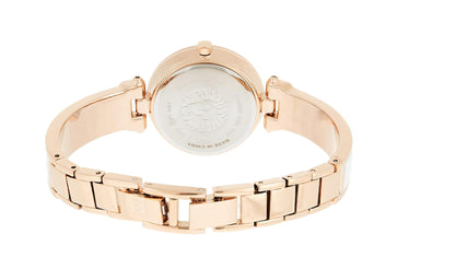 Anne Klein White Women’s Watch Set with Premium Multicolored Crystals