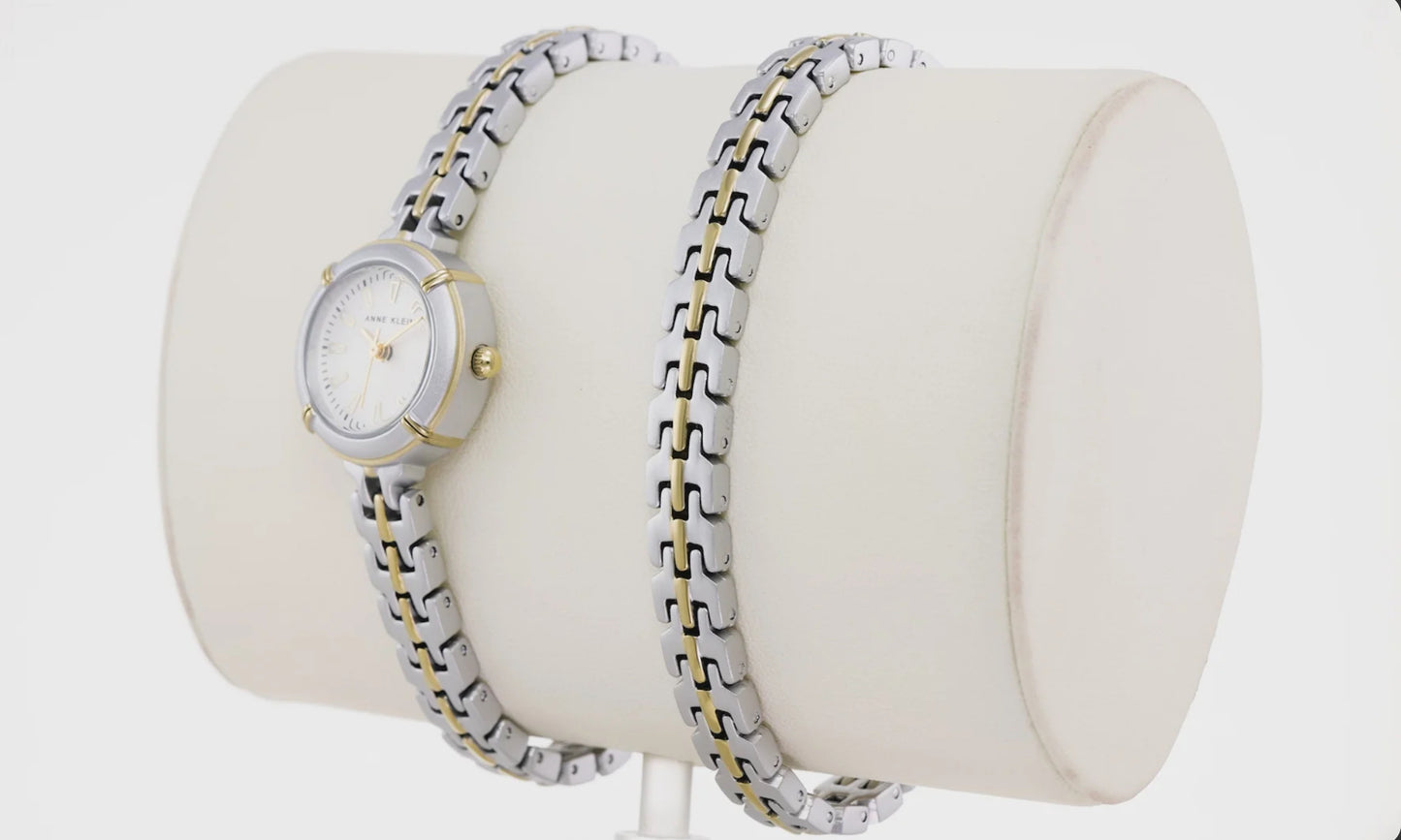 Anne Klein Silver Women’s Watch Set