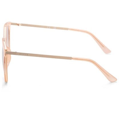Guess Beige Round Women’s Sunglasses
