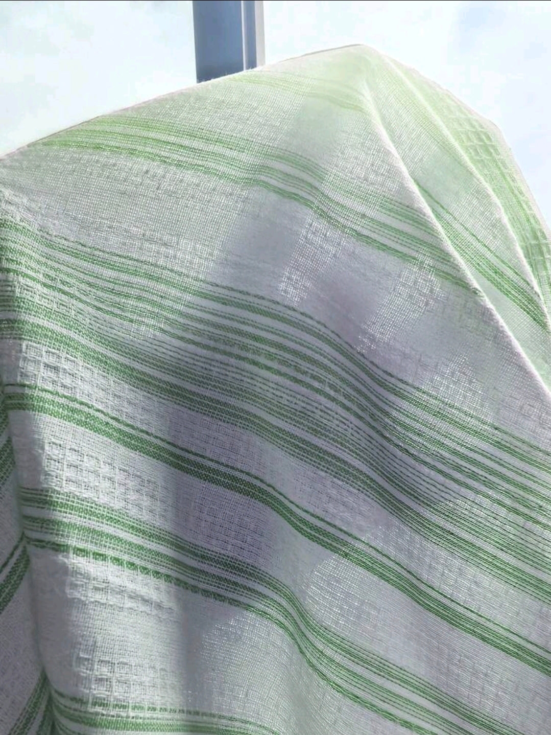 Green Striped Shirt