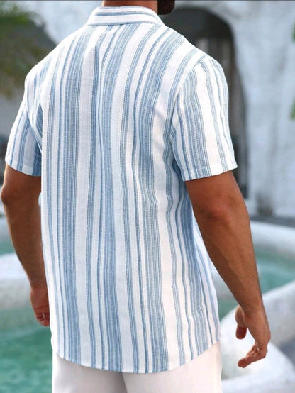 Blue Striped Shirt