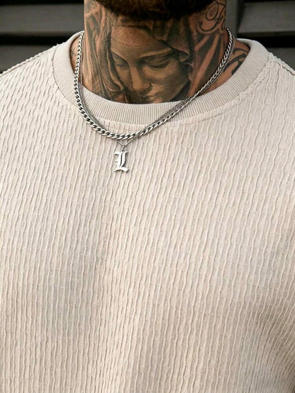 Apricot Textured Tshirt
