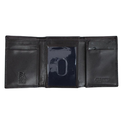 Steve Madden Leather RFID Trifold Wallet