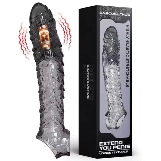 Vibrating Penis Sleeve Extender
