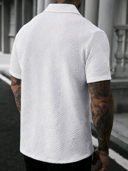 White Jacquard Shirt