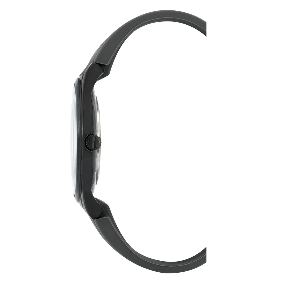 Kenneth Cole Men's Gray Silicone Watch